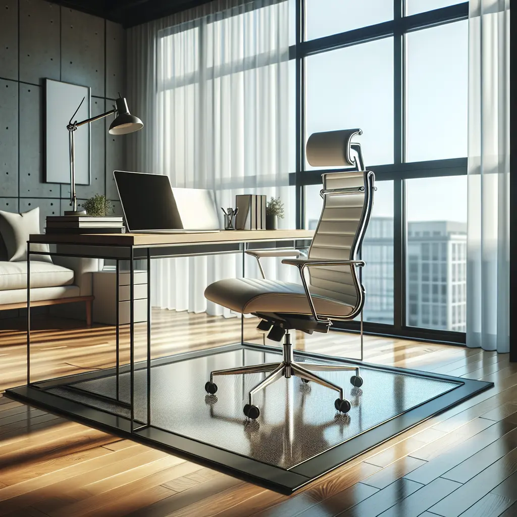 Optimer dit arbejdsområde med slidstærke stoleunderlag fra JustMore